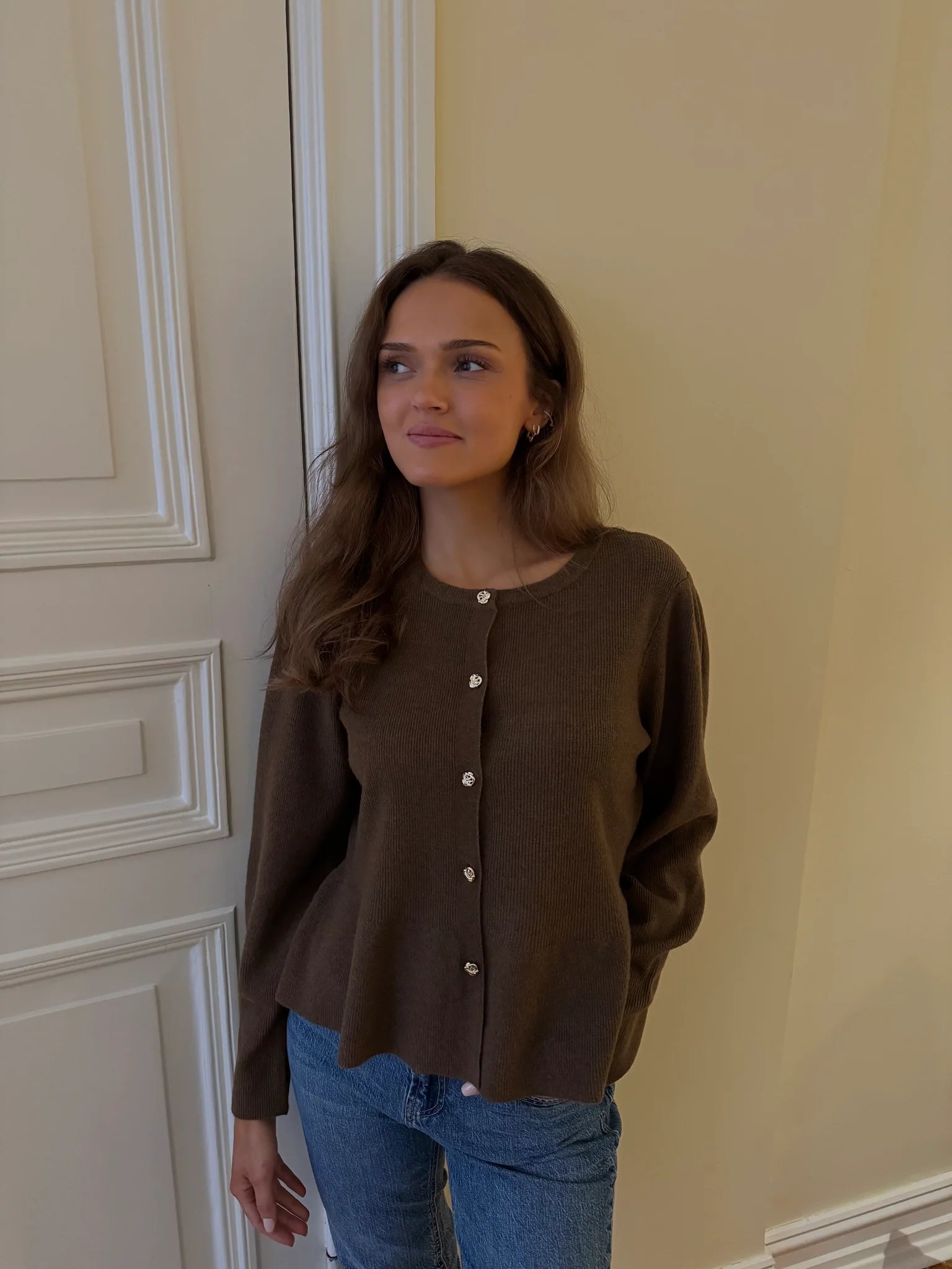 VMLIGHT Knit Cardigan - Carafe